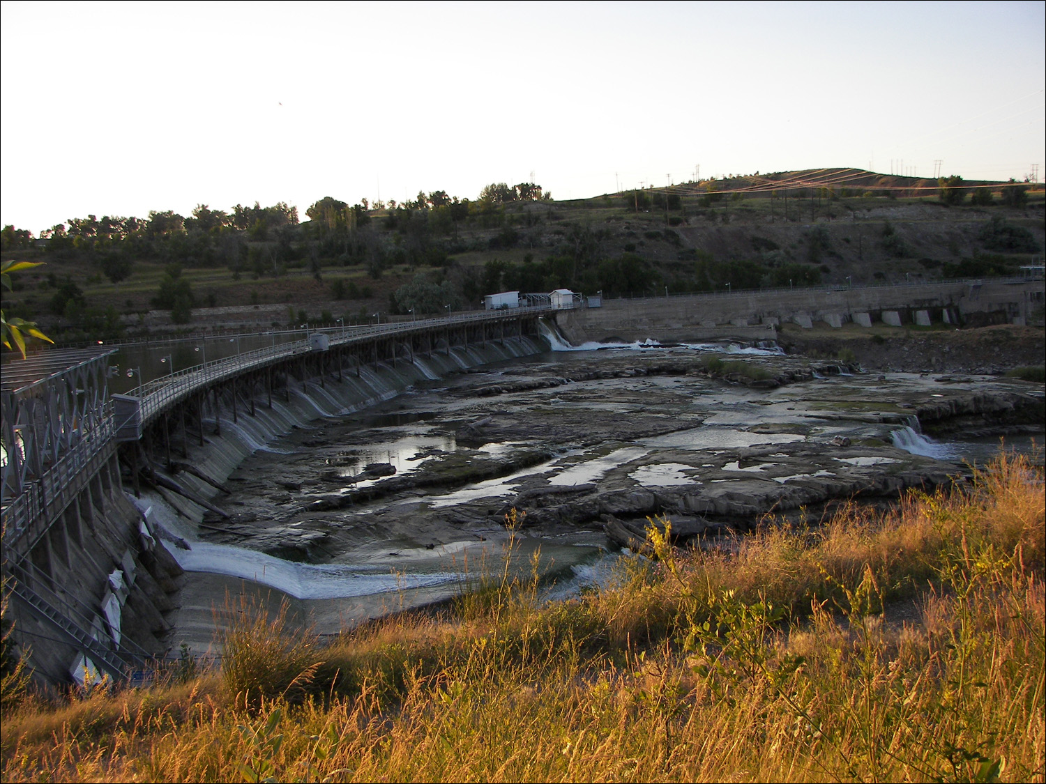 Great Falls, MT-Black Eagle Dam on the Missouri River